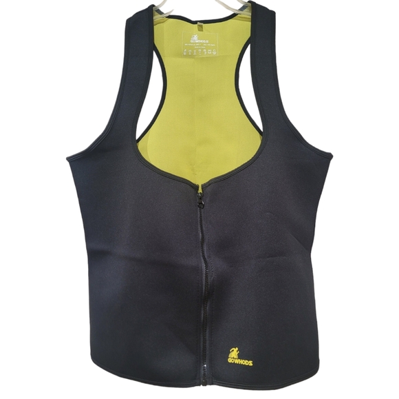 GoWHODS Corset Zippered Waist Trainer Sauna Effect for Weight Loss, Size 2XL - Picture 7 of 7